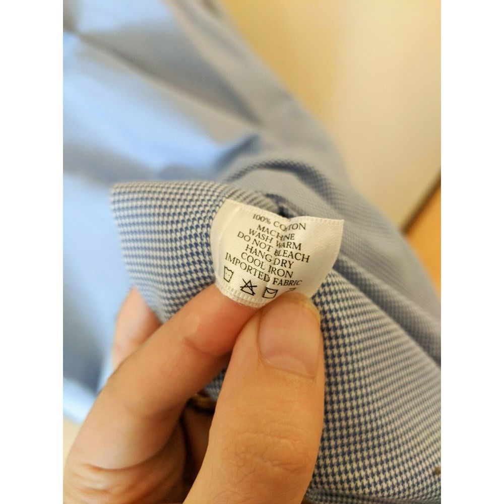 Robert Talbott Carmel Blue Button Down Shirt - image 5